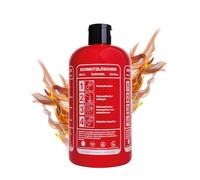 Gel douche Accentra DIRT EXTINGUISHER dans un flacon de type extincteur, 500 ml, parfum musc - rechargeable, rouge