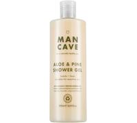 Gel Douche Aloe Vera Et Pin 500 Ml Gel Douche Hommes, Gel Douche Peaux Sensibles, Sans Sulfate, Naturel, Vegan, Tube Plastique Recyclé, Fabriqué En Angleterre