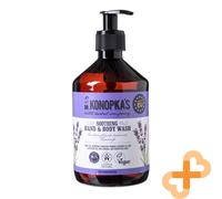 Gel Douche Apaisant Pour Mains Et Corps 500ml Avec Huile De Lavande Végétal