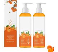 Gel douche au kaki contre les odeurs de vieillesse, déodorant naturel pour femmes et hommes, nettoyant et hydratant en profondeur 120 ml