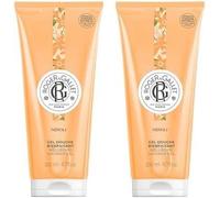 Gel Douche Bienfaisant Néroli 200ml-Aloe Vera-Base Lavante 100% D'origine Végétale-Mousse Onctueuse (Lot De 2)