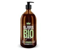 Gel Douche BIO Neutre 1L - Surgras Sans Savon - Les Petits Bains de Provence - Made in Provence - Formule Vegan - Made in France - Visage Corps Cheveux - Peaux Sensibles