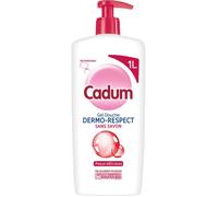 Gel Douche - Cadum - Dermo-Respect - Sans Savon - Huile D'amandes Douces Bio - Lot 6 X 1l