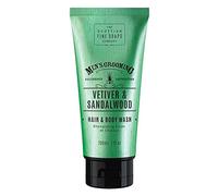 Scottish Fine Soaps Gel Soins hommes Vétiver et bois de santal Gel douche cheveux et corps 200 ml