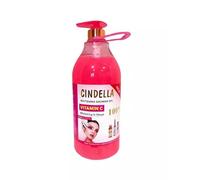 Gel douche CINDELLA à l'huile de carottes et collagène 1900ML,gommant, anti-rides, anti taches éclaircissant, blanchissant et hydratant