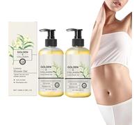 Gel Douche Collagène, Golden Collagène Gel Douche - Nettoie en Douceur, Protège et Hydrate la Peau, Blanchir Et éclaircir La Peau, Rendre La Peau Lisse 100 ml (2pcs)