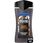Gel Douche - Collection Prestige - Black Vanilla - 12h De Fraîcheur - Parfum Frais Et Gourmand De Vanille, Orange Et Bois De Santal - Agents Hydratants 100% D¿Origine Végétale - 225ml
