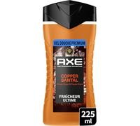 Gel Douche - Collection Prestige - Copper Santal -12h De Fraîcheur - Parfum Infusé Aux Huiles Essentielles De Bois De Santal, Miel Et Poivre - Agents Hydratants 100% D`Origine Végétale - 225ml