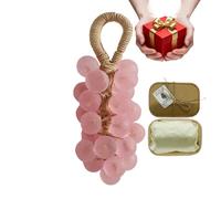 Gel douche corporel | Nettoyant visage fait main en forme de raisin - Savon solide, pour hommes, femmes, enfants, visage, douche, peau, hygiène de la santé, ménage