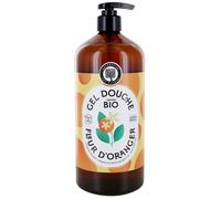 Gel douche corps & cheveux Bio Authentique 1 litre - Fleur d'oranger