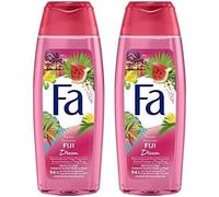 Gel Douche Corps Revitalisant - Island Vibes - Fiji Dream - Formule De Ph Neutre Pour La Peau - Testé Sous Contrôle Dermatologique - Bouteille De 250 Ml (Lot De 2)