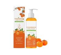 Gel douche déodorant doux au kaki pour femmes et hommes, 120 ml. Infusé d'huile de coco, ce gel douche hydratant naturel élimine les odeurs tenaces et nettoie et nourrit en profondeur. (1 PC)