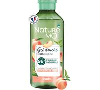 Gel Douche Douceur - Hydrate Et Nourrit - Tous Types De Peaux - Pêche Et Thé Vert - 96% D'origine Naturelle - Flacon Recyclé - 250 Ml - Fabriqué En France