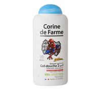 Corine de Farme Gel douche 2-en-1 Spiderman – Peau sensible, ne pique pas les yeux – 300 ml