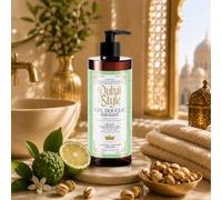 Gel Douche Enivrant Dubai Style Pistache & Bergamote 400ml | - Corps Cheveux & Visage - Sans Sulfate - 96% d'Ingrédients d'Origine Naturelle - Fabriqué en Provence