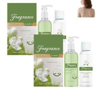 Gel douche et shampoing au parfum de jasmin, renforce les cheveux, nourrit la peau, améliore le teint, nettoie en douceur et retient l'hydratation de la peau, rafraîchissant (2pcs)