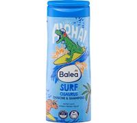 Gel douche et shampooing pour enfants 2in1 Surfosaurus, 300 ml - Marque DM Allemagne - Compatible avec balea - Kinder Duschgel & Shampoo 2in1 Surfosaurus, 300 ml