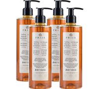 Gel douche et shampooing revitalisant Prija - nettoyant pour le corps et les cheveux à l'extrait de ginseng pour une peau et des cheveux revitalisés, au parfum vivifiant, Italy (380 ml)