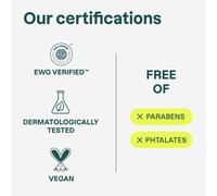 Gel Douche, Ewg Verified, Ingrédients D'origine Naturelles, Savon Pour Le Corps Végane, Feuilles De Thé Blanc, Éco Recharge, 2 Litres