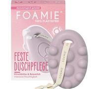 Gel Douche Ferme À La Fleur De Cerisier Et Au Lait De Riz, Soin De Douche Riche Pour Peaux Sèches Avec Effet Massant, Douche Fixe, 100% Végétalien, Sans Plastique, Sans Silicone, 80 G