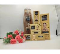 Gel Douche - Gluta White - 250ml - Sans Parabène - 5 Pièces - Éclaircissant