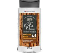 Gel Douche Homme 4 En 1 - Fraîcheur Boisée - Corps Visage, Barbe & Cheveux - Parfum Frais & Énergisant - Nettoie En Douceur - Ph Neutre Pour La Peau - Fabriqué En France - 250ml