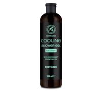 Gel Douche Homme Cooling 500 ml - Gel Douche à l'huile Essentielle de Menthe Poivrée - Soin du Corps - Nettoyage et Soin - Parfum Frais - Arôme Masculin - Gel Douche pour Lui