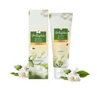 Gel douche hydratant au jasmin, soin pour peaux sèches, renforce la barrière cutanée, parfum floral durable, lutte contre les peaux ternes et les peaux de poulet 100 g (1 pièce)