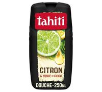 Gel douche Hydratant Citron et Huile de Coco TAHITI - le flacon de 250mL Lot De 4 - Par Lot