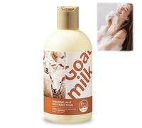 Gel douche Lait de Chèvre, Gel douche surgras, 100% Naturel, pour Peaux Sensibles et Sèches 250ml