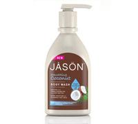 Gel Douche Lissant À La Noix De Coco 30 Oz Par Jason Natural Products