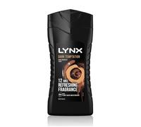 Gel Douche - Lynx - Dark Temptation - 225ml - Fragrance Chocolat - Non Desséchant
