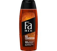 Gel Douche Men Red Cedarwood Avec Parfum Inspiré Du Parfum (1 X 250 Ml) Formule 2 En 1 Pour Corps Et Cheveux, Découvrez La Combinaison Puissante Et Durable De Parfum De Bois De Cèdre Et De Whisky
