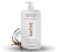 Gel douche Native - Noix de coco et vanille - Sans sulfate - 1 litre