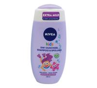 Gel Douche Nivea Baies Enfant 250ml Sans Savon Ph Neutre Aloe Vera 3en1