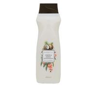 Gel Douche Noix de Coco et Lichi pour Peau Normale - Parfum Exotique et Tropical à Texture Crémeuse Hydratant Quotidien Flacon Familial 750ml