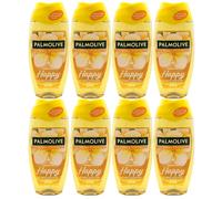 Gel Douche PALMOLIVE FOREVER HAPPY 8 x 250Ml Éclaircissant Végétalien