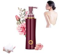 Gel douche parfum roseGel douche parfum rose, 500 ml Gel Golden Glow, gel hydratant aromatique, parfum floral longue durée 48 heures, pour tous les types de peau (1pcs)