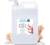 Gel Douche Perlé Extra Délicat Au Collagène, Triple Action : Nettoyant Visage, Corps Et Cheveux, Effet Raffermissant Et Anti-Âge, Soin Pour Peaux Atopiques, Sensibles Et Sèches - 5000 Ml