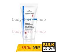 Gel douche shampooing Seboradin Ichtiol pour peaux grasses pellicules excès...