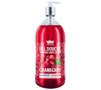 Gel douche surgras sans savon Cranberry 1L