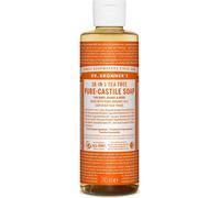Gel Dr. Bronner's Tea Tree 18 en 1 Savon de Marseille pur et simple