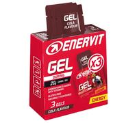 Gel énergétique - 3 x 25 ml Enervit Sport - Cola