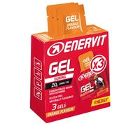 Gel énergétique - 3 x 25 ml Enervit Sport - Orange