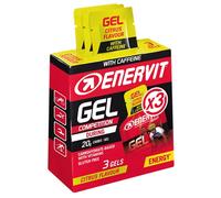 Gel énergétique avec caféine - 3 x 25 ml Enervit Sport - Agrumes