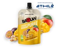 Baouw Purée énergétique Bio Mangue - Passion - Gingembre blanc TU