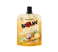 Gel énergétique bio Baouw - Ananas, noix de coco x 10