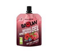 Gel énergétique bio Baouw - Fruits rouges, hibiscus x 10