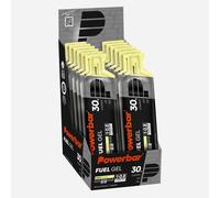 PowerBar – Gel énergétique Fuel 30 Black Line – Citron – 12x50ml – Riche en glucides – Sans caféine
