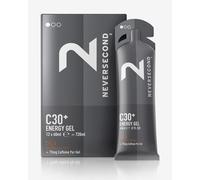 Neversecond C30+ Energy Gels Box Cola 60ml 12 Units Argenté
